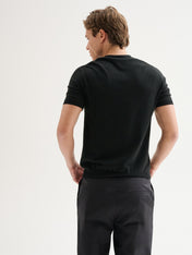 POLO IN MAGLIA CON LAVORAZIONE