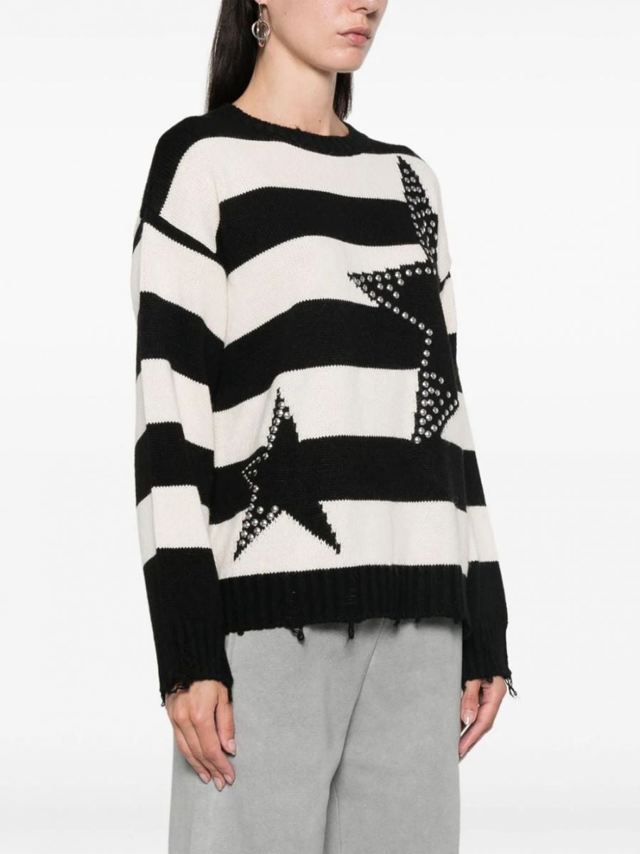MAGLIA IN LANA A RIGHE