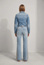 GIACCA IN DENIM CON STRASS