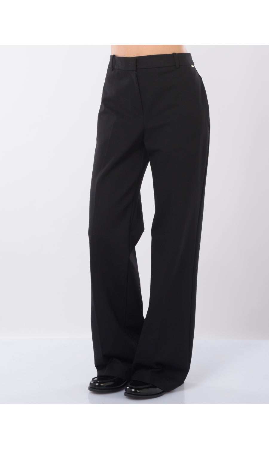 PANTALONI IN VISCOSA A PALAZZO