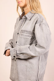 CAMICIA DENIM OVER