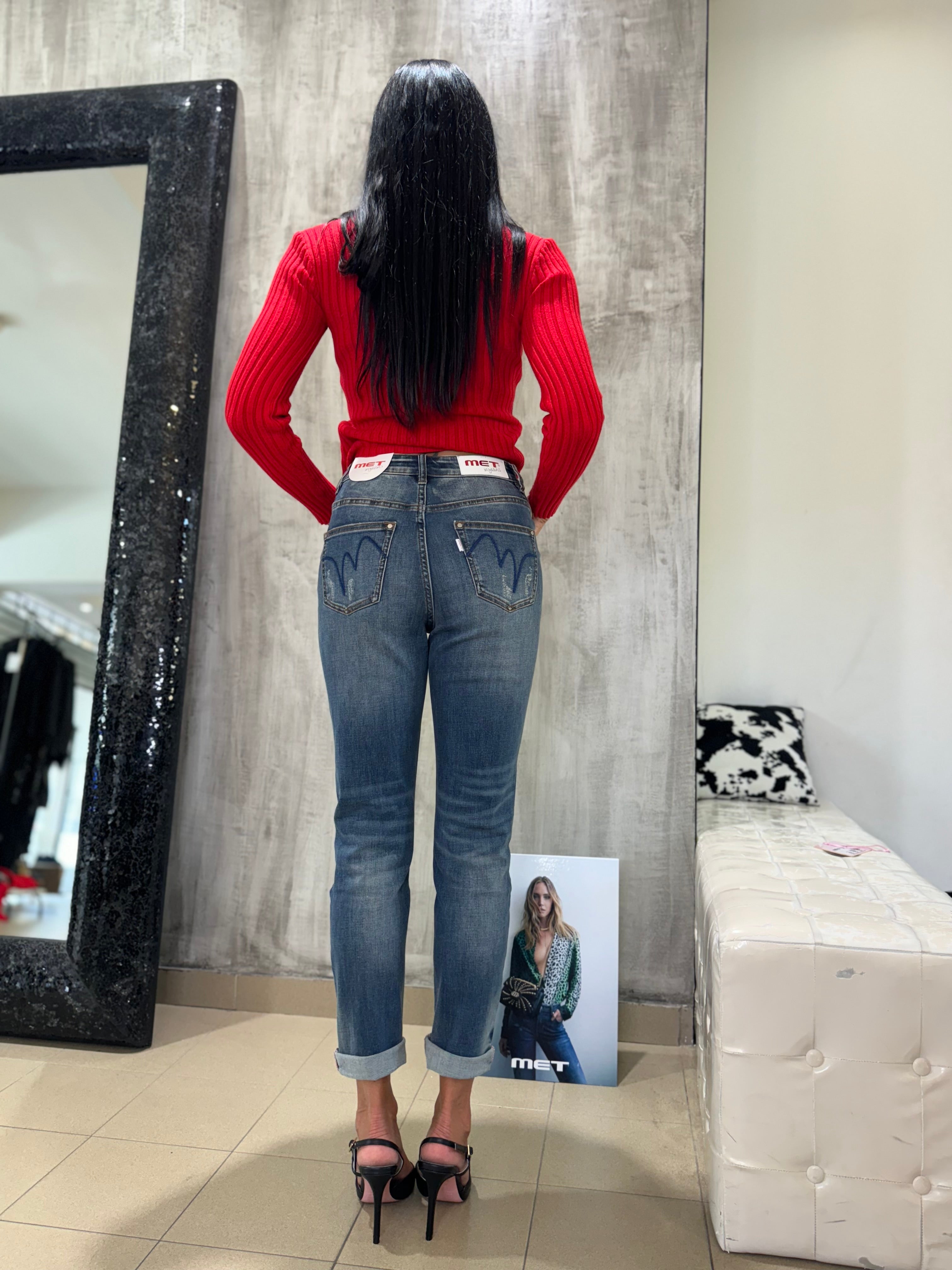 JEANS CON ROTTURE CANDICE