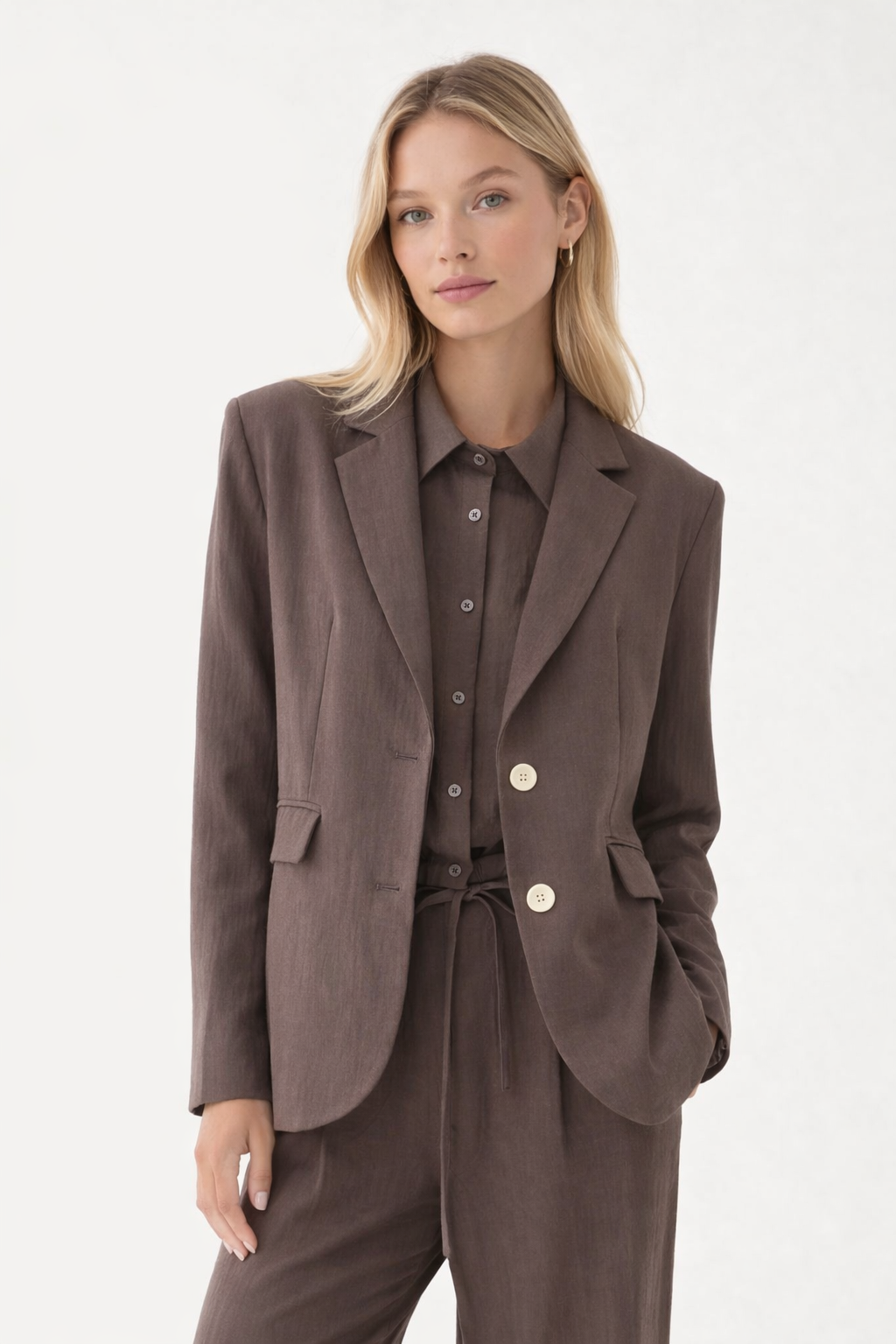 BLAZER IN LINO OVER