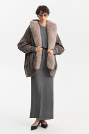 CAPPOTTINO CON ECOPELLICCIA