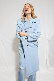 TRENCH BLANCA