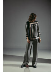 BLUSA STAMPA FOULARD