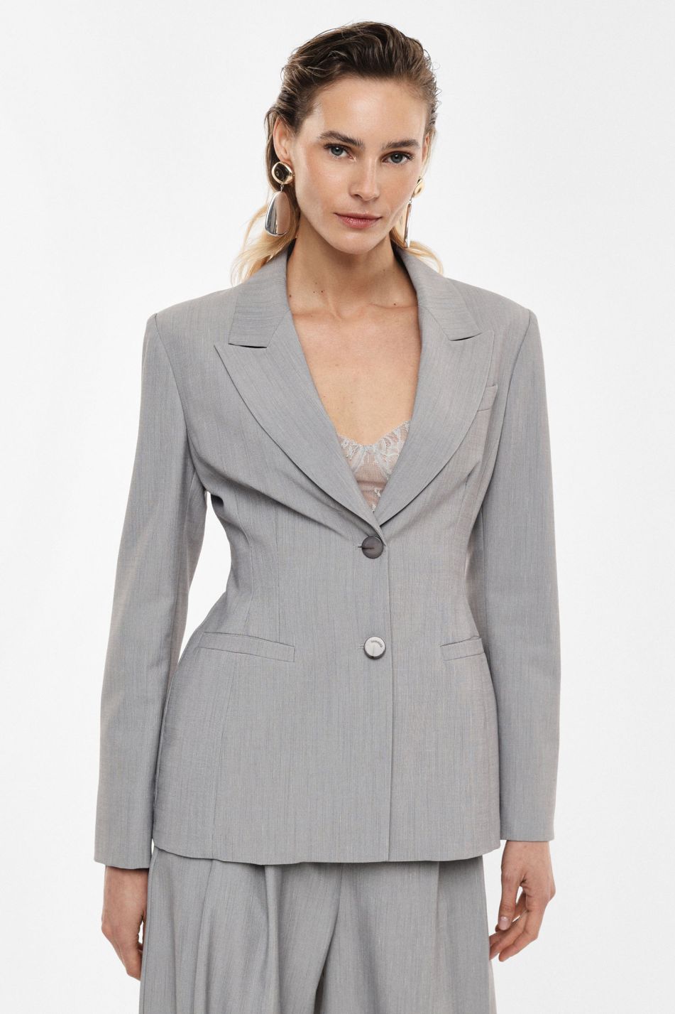 BLAZER MONOPETTO REGULAR FIT