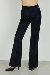 PANTALONE ZAMPA GESSATO