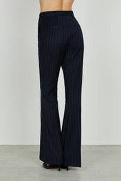 PANTALONE ZAMPA GESSATO