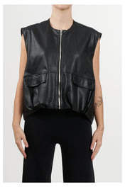 GILET ECOPELLE
