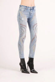 Jeans KATE CROP D709