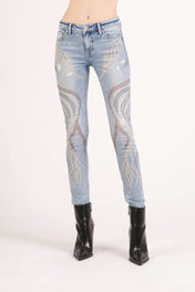 Jeans KATE CROP D709