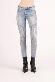 Jeans KATE CROP D709