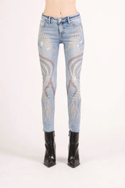 Jeans KATE CROP D709