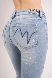 Jeans KATE CROP D709