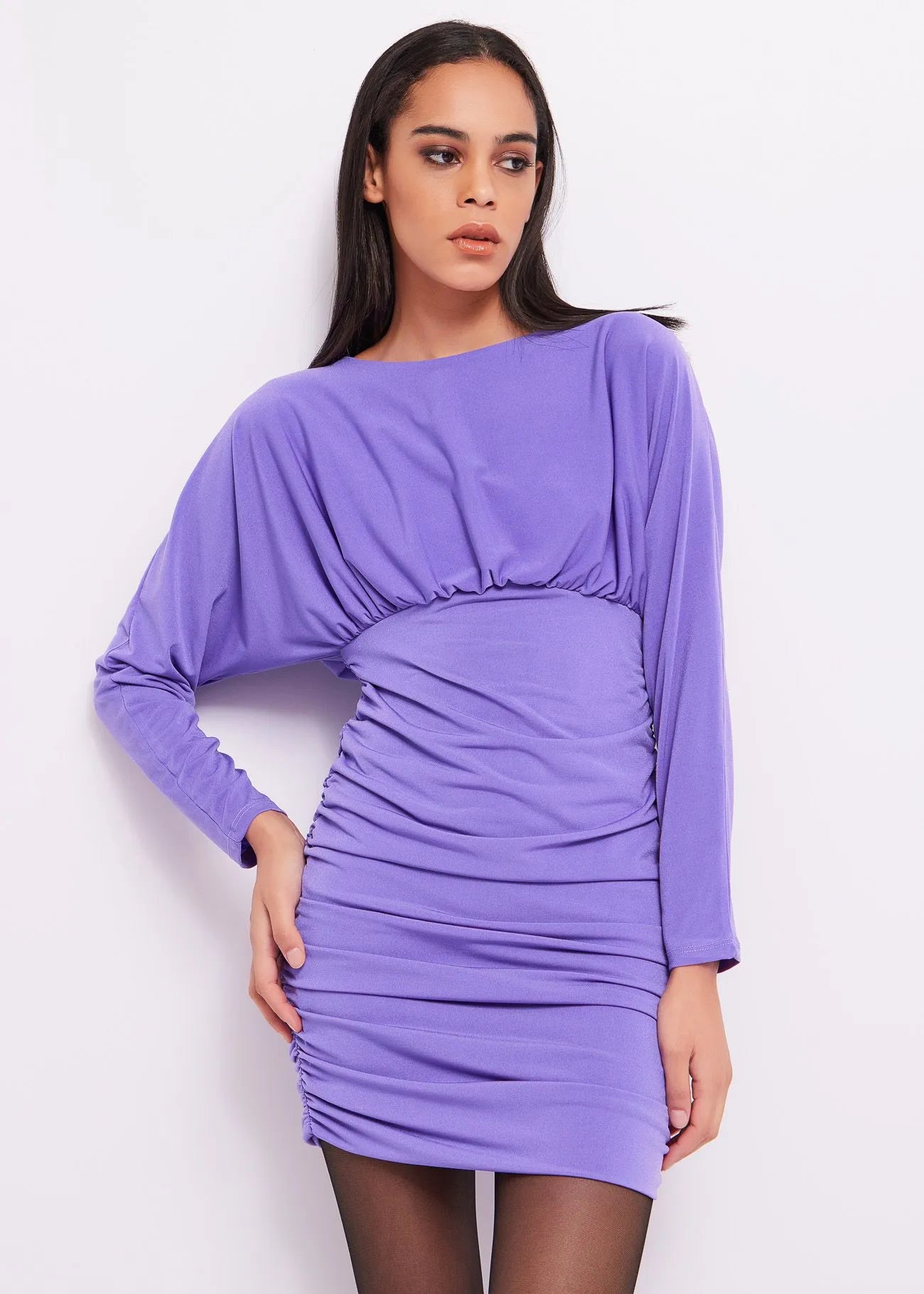 ABITO STRETCH DRAPPEGGIATO