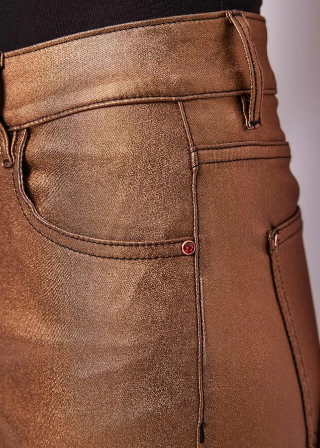 JEANS LAMINATO TROMBETTA