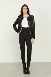 PANTALONI VITA ALTA SKINNY