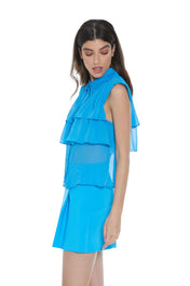 Camicia con volants