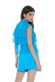Camicia con volants