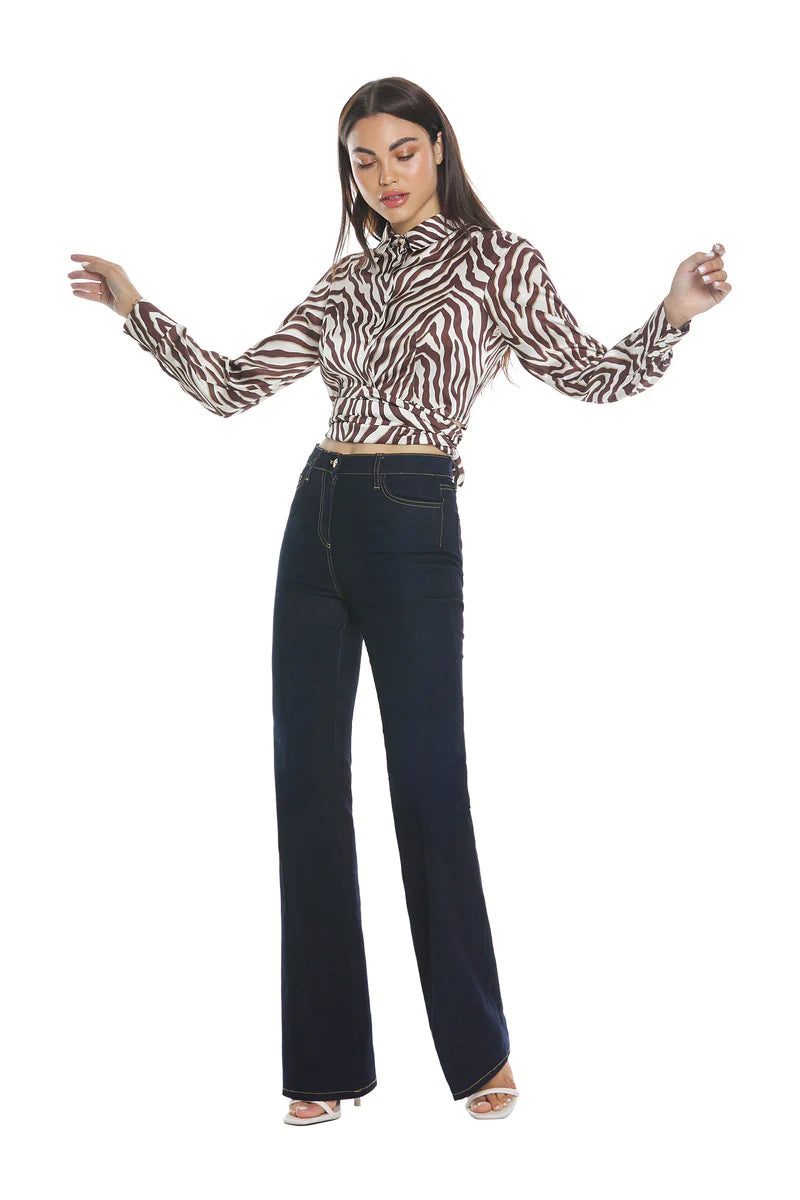 Camicia animalier