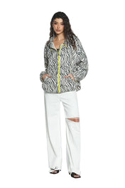 Jeans a palazzo con strappi