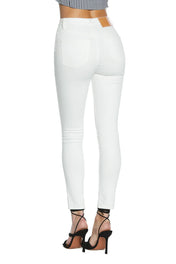 Pantaloni  vita alta 4tasche slim fit bull