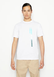 T-shirt girocollo bianca