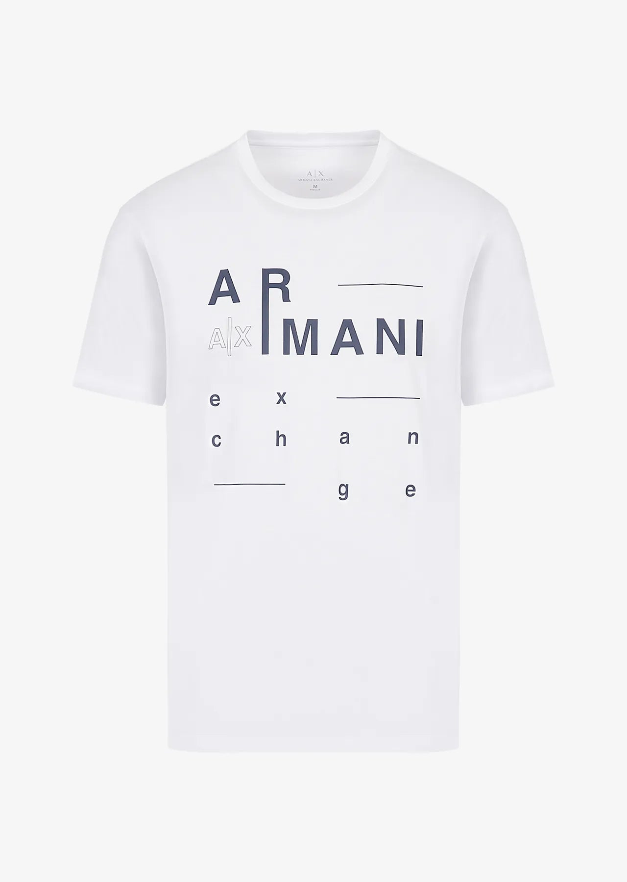 T-shirt girocollo bianca