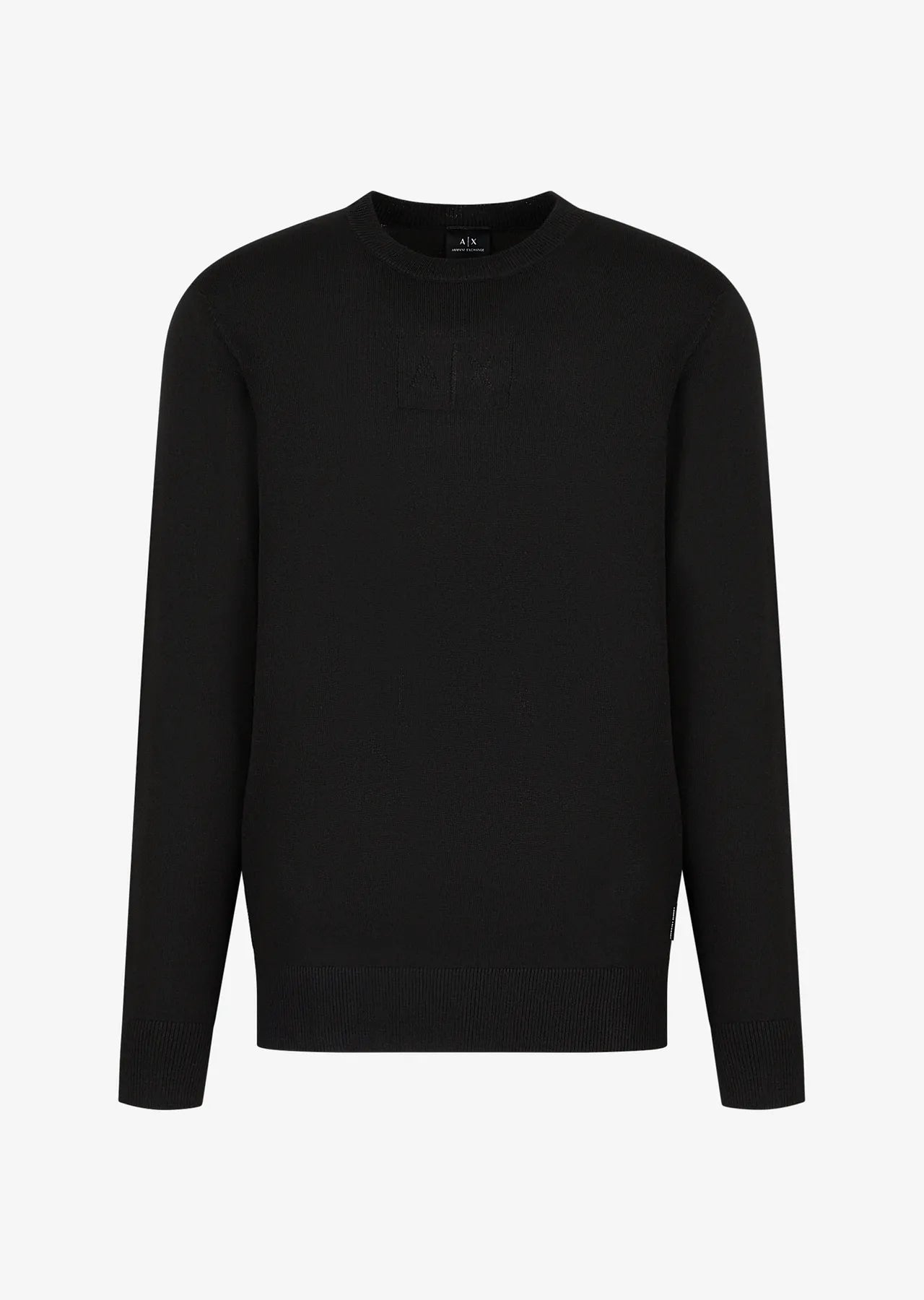 Maglia in lana merinos nera