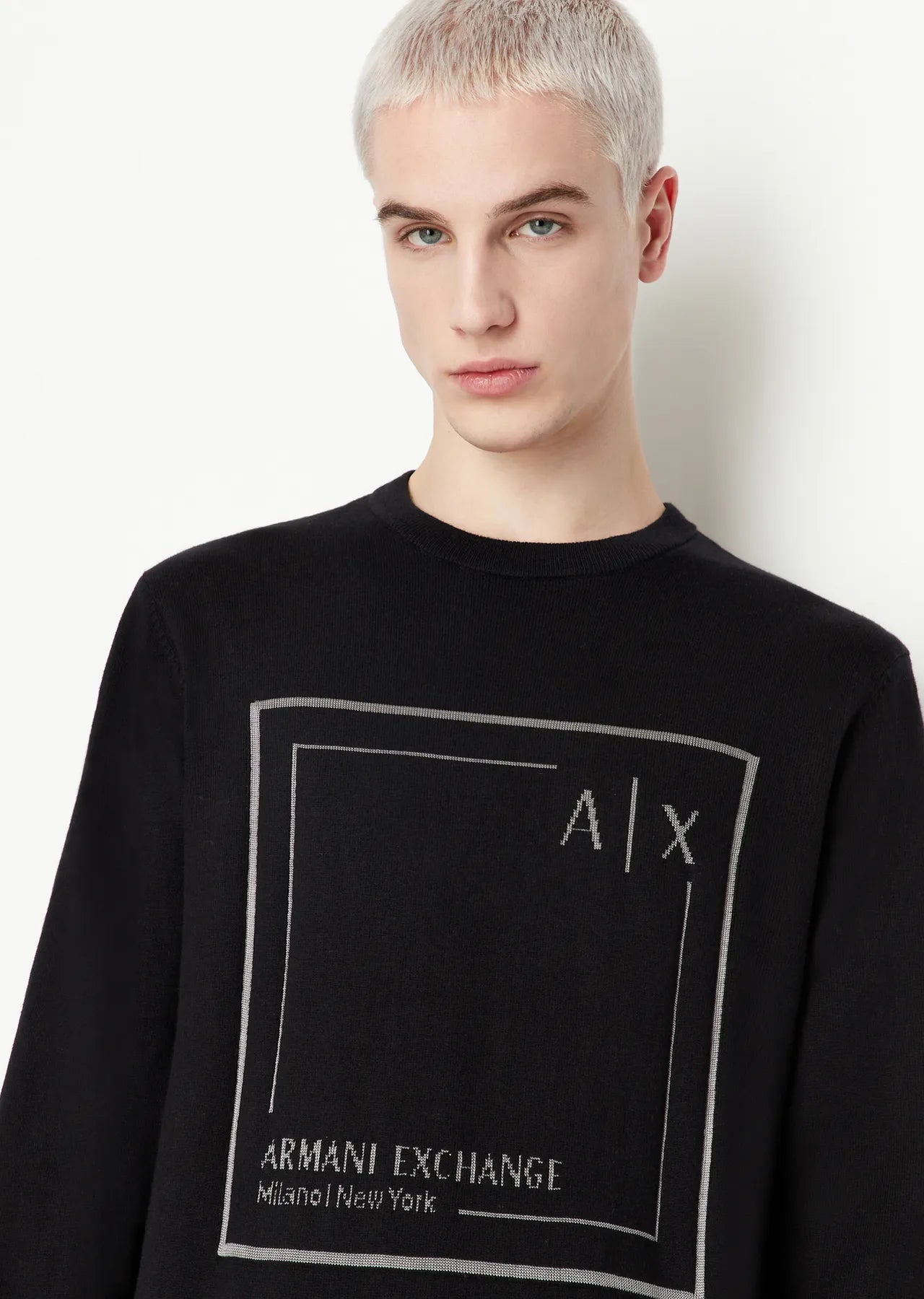 Maglione in cotone, viscosa cashmere