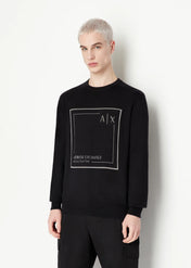Maglione in cotone, viscosa cashmere