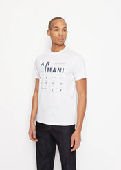 T-shirt girocollo bianca