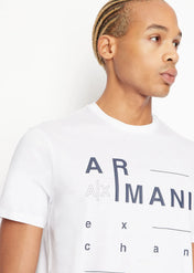 T-shirt girocollo bianca