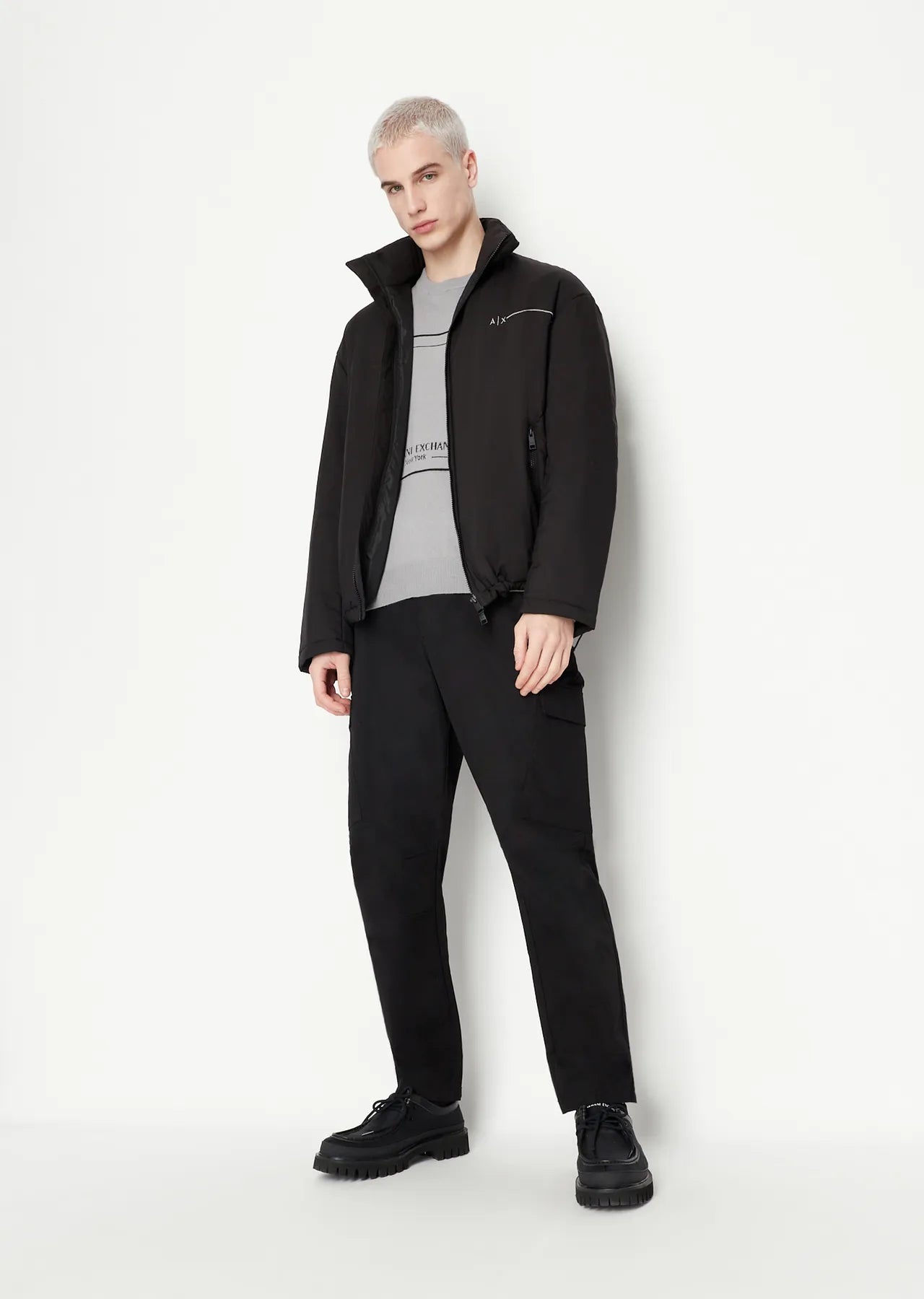 Maglione in cotone, viscosa cashmere