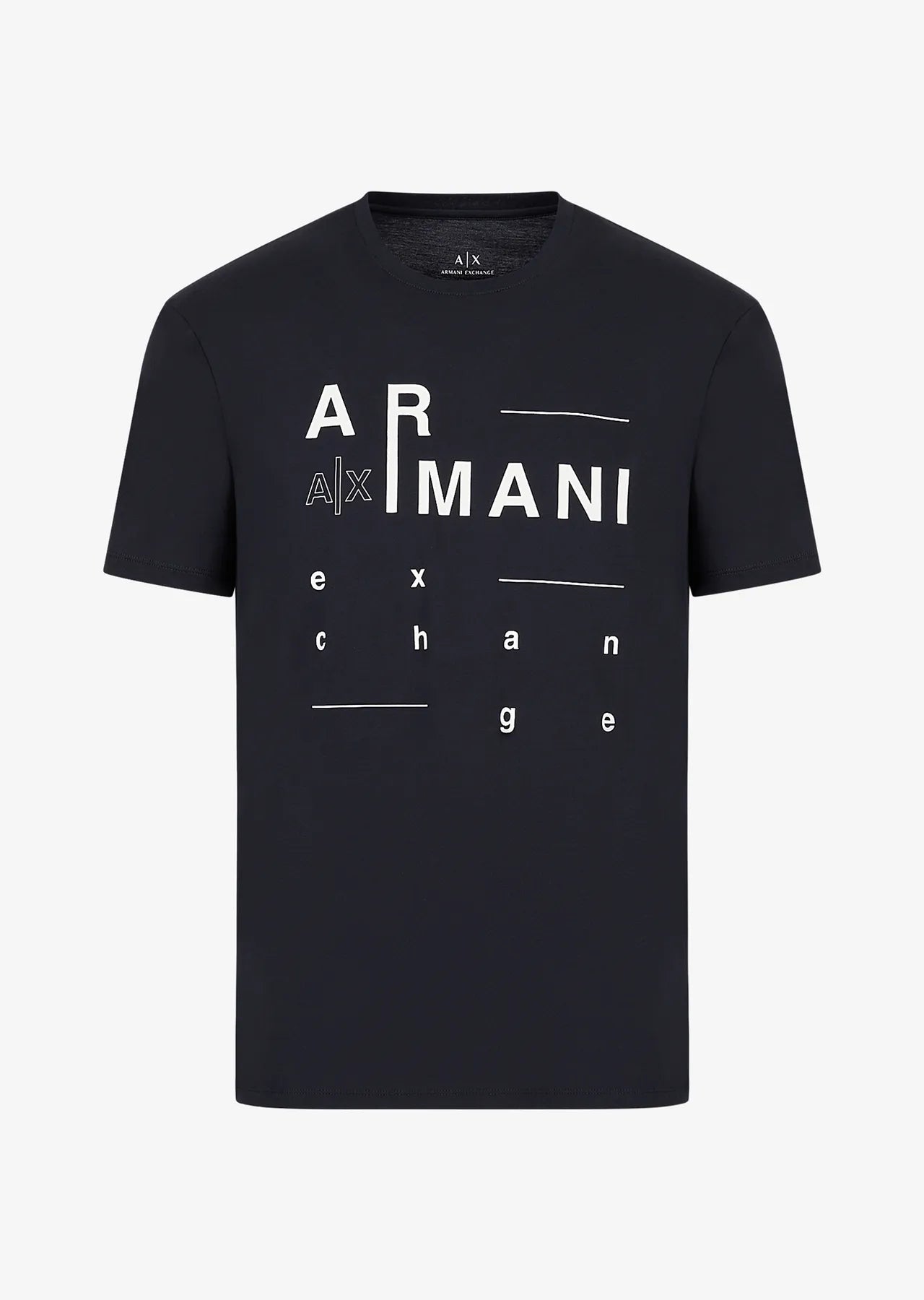 T-shirt girocollo blu