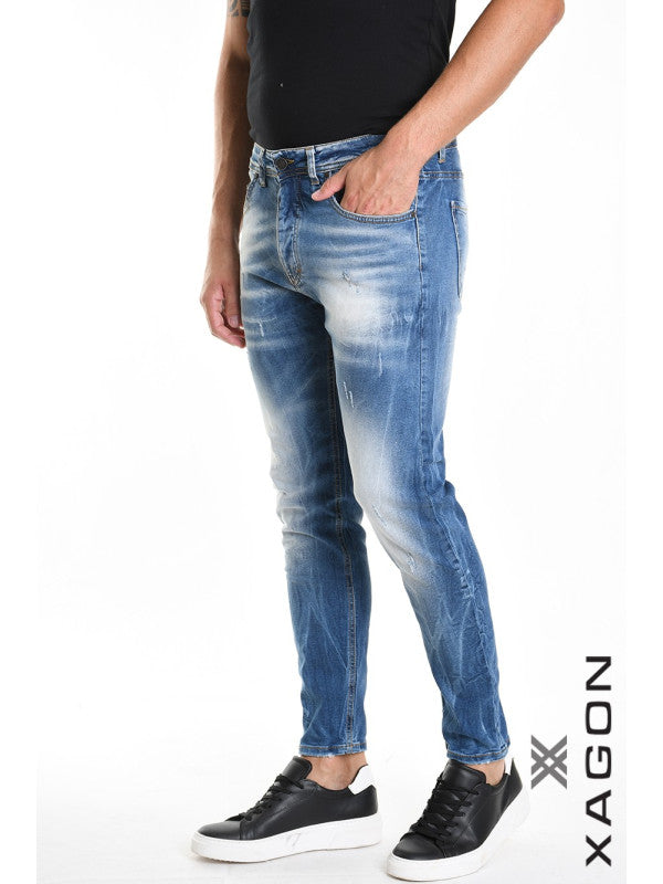 JEANS LASERATO SKINNY