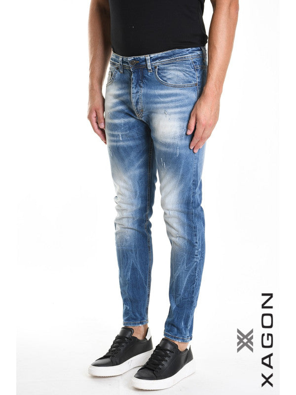JEANS LASERATO SKINNY