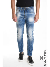 JEANS LASERATO SKINNY