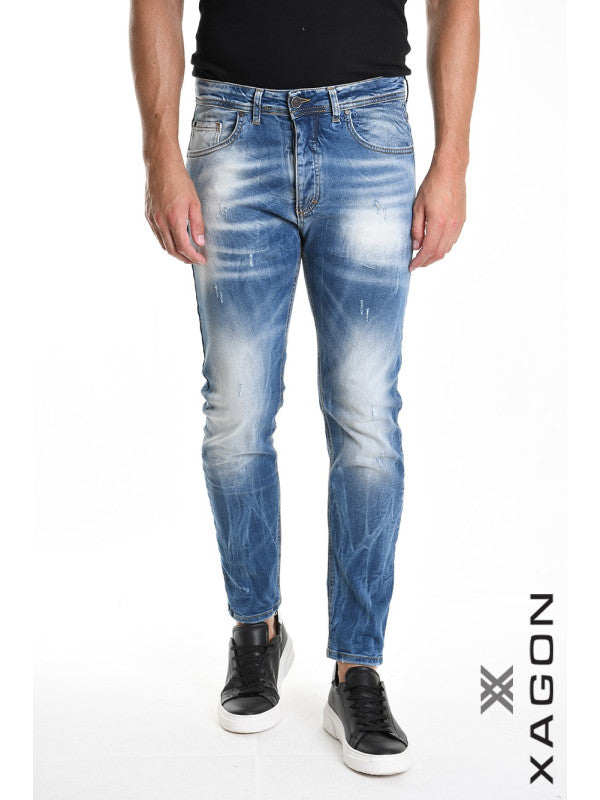 JEANS LASERATO SKINNY