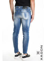 JEANS LASERATO SKINNY