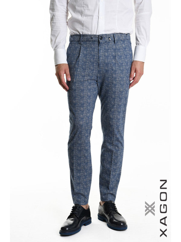 PANTALONE CON LACCIO IN JERSEY