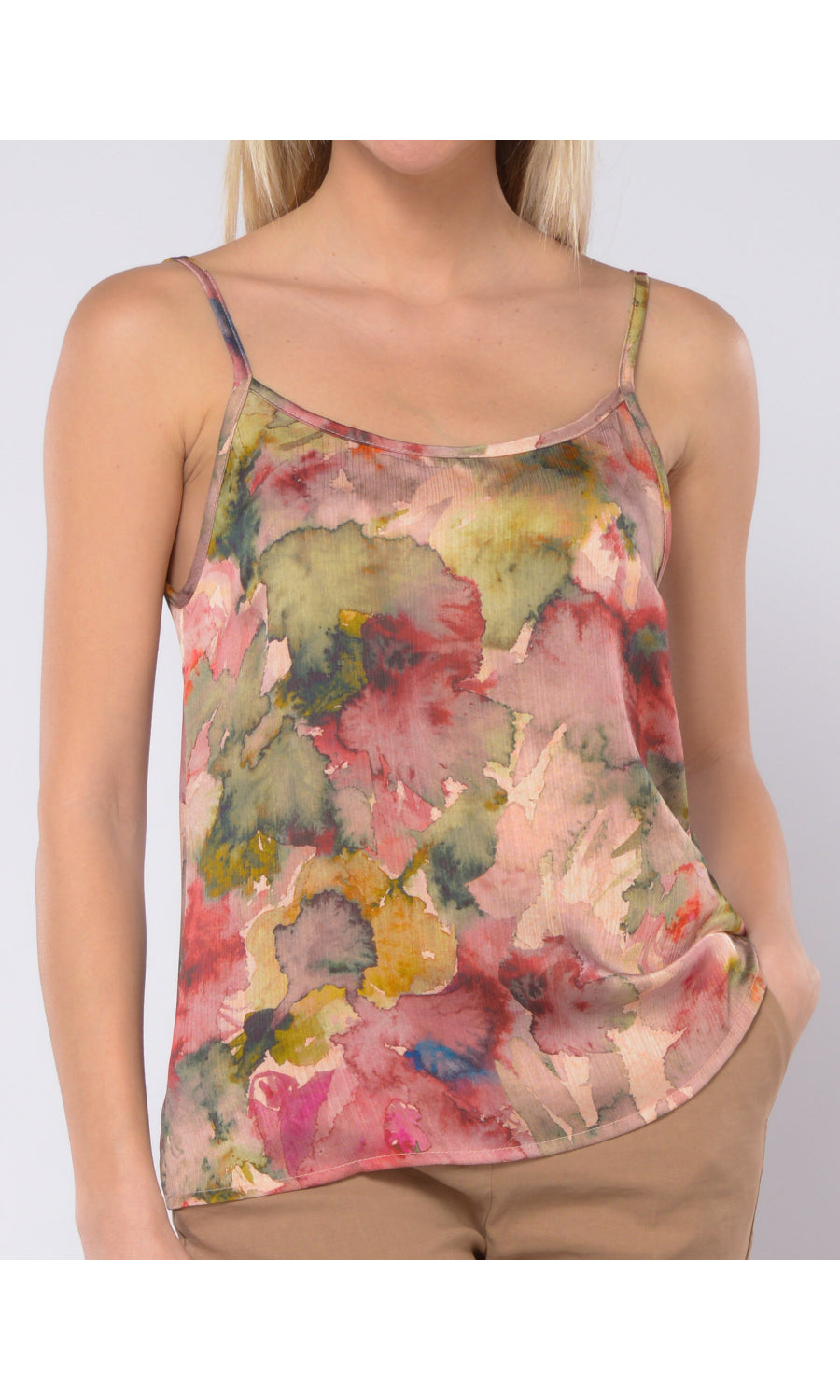 Top a fantasia con spalline