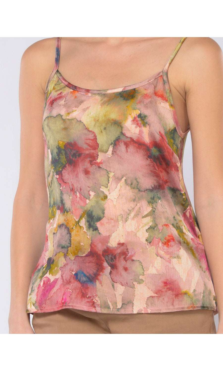 Top a fantasia con spalline