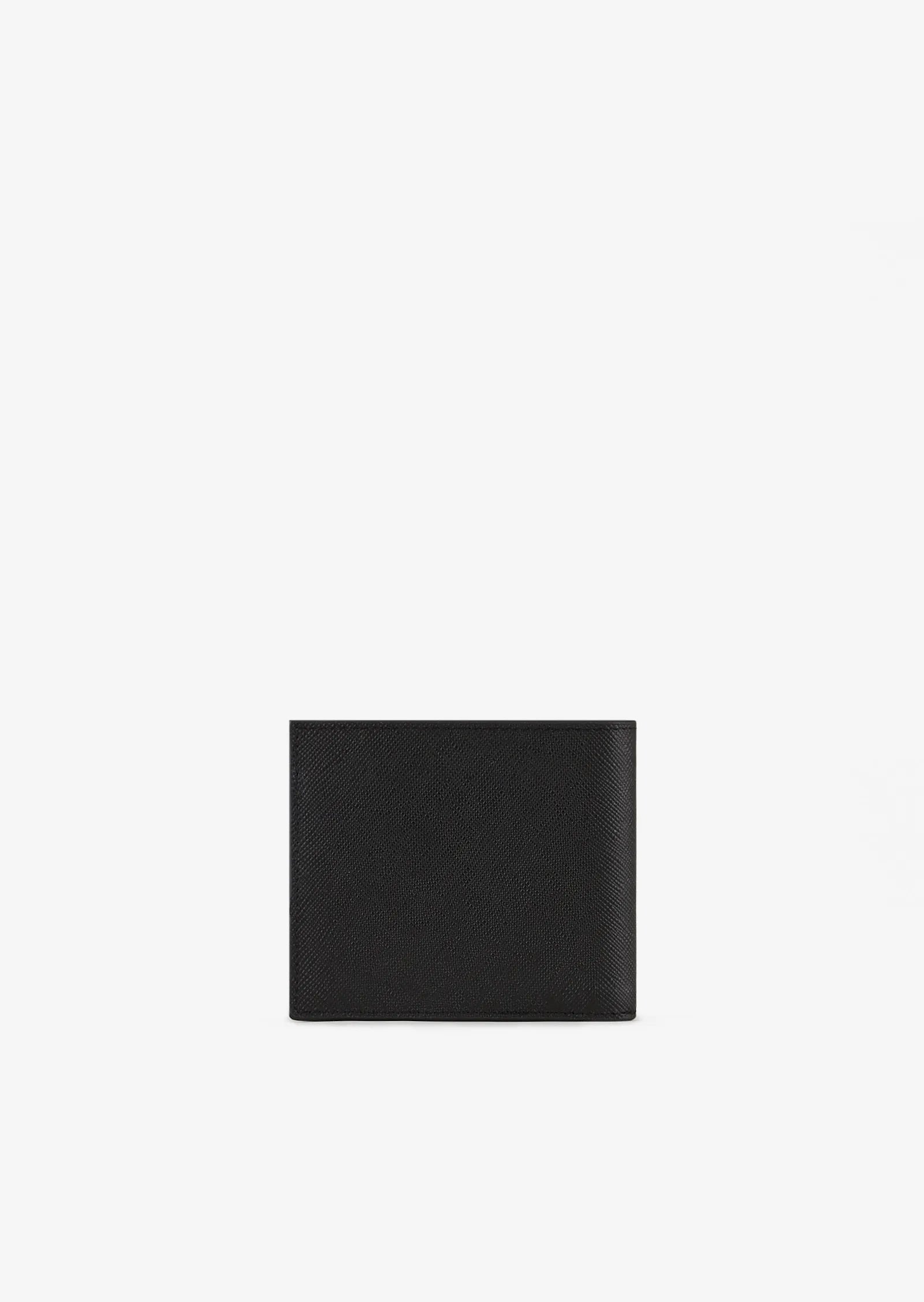 Portafoglio nero con portamonete