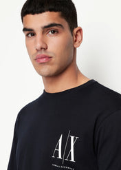 Tshirt a maniche lunghe blu