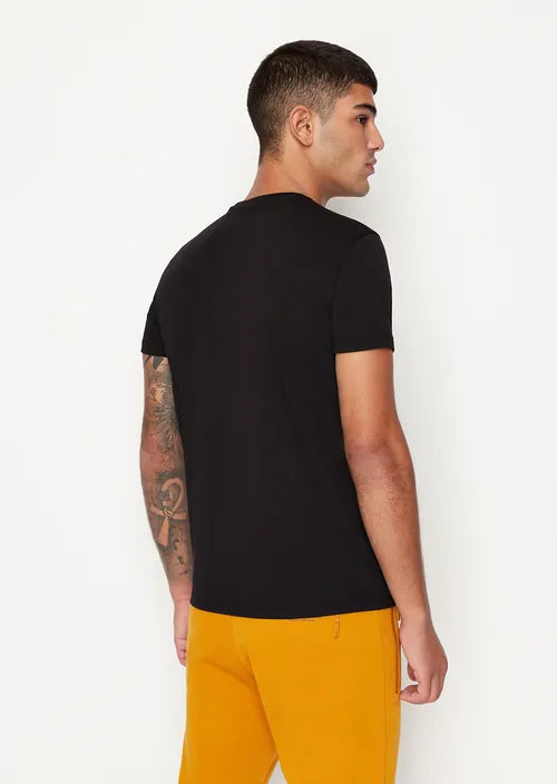 Tshirt regular fit in jersey nera
