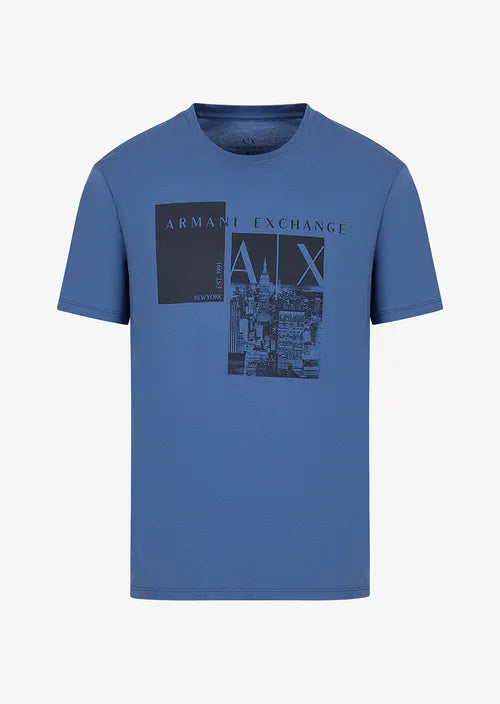 Tshirt girocollo in cotone pima