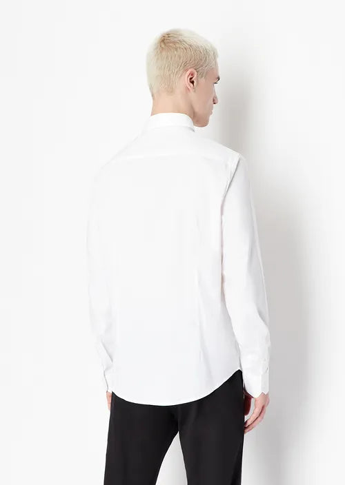 Camicia in cotone bianca