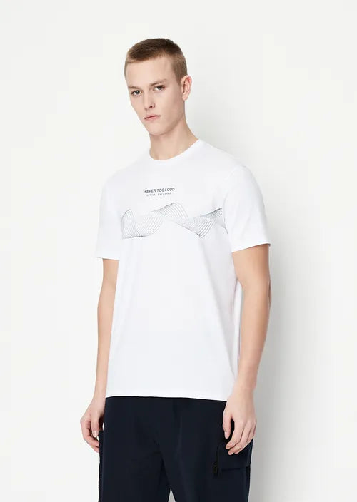 Tshirt stampa wave